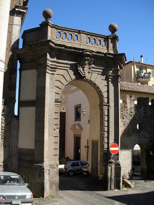 L'arco settecentesco di Vignanello