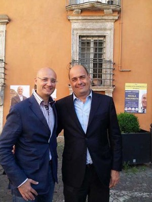Zingaretti a Civita per Angelelli