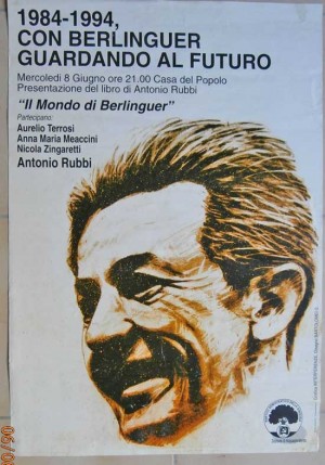 Il ritratto di Berlinguer fatto da Giulio Bartolomei
