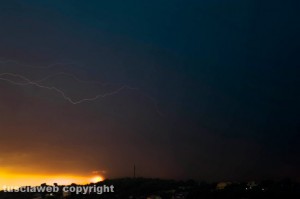 Temporale a Montefiascone