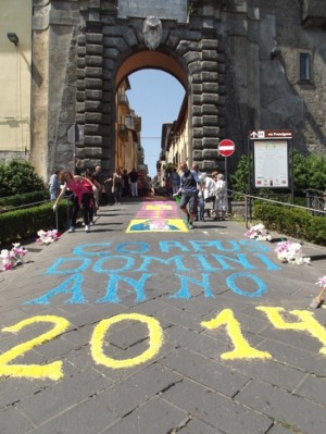 Corpus Domini e infiorata a Montefiascone