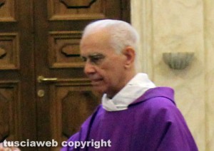 Don Ivo Bruni, parroco di Sant'Angelo in Spatha
