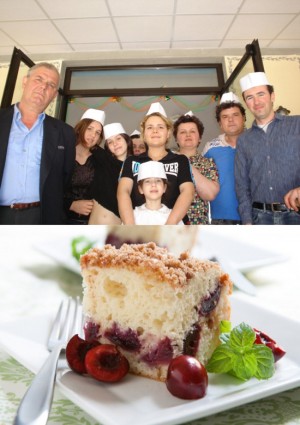 La famiglia Cannone di Celleno e le loro frittelle alla ciliegia