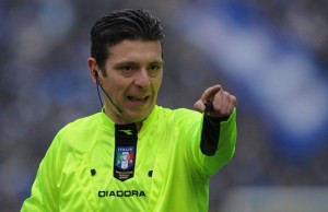 L'arbitro Gianluca Rocchi