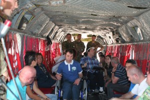 I ragazzi del Centro diurno alla Scuola marescialli aeronautica militare di Viterbo