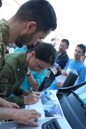 I ragazzi del Centro diurno alla Scuola marescialli aeronautica militare di Viterbo