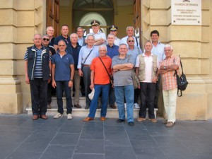 Delegazione dell’Unuci e dell’Anfi,  in visita presso le strutture dei comandi della Guardia di finanza di Civitavecchia