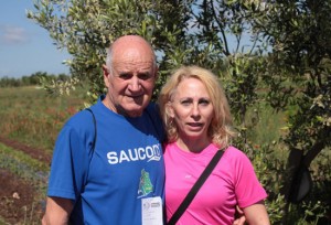 Due partecipanti alla “Walk in Tuscia e… Dintorni”