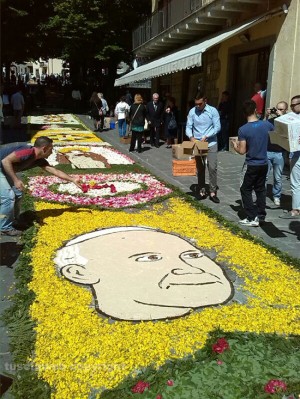 L'infiorata di Lubriano
