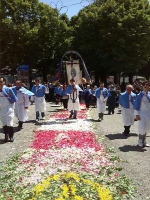 L'infiorata di Lubriano
