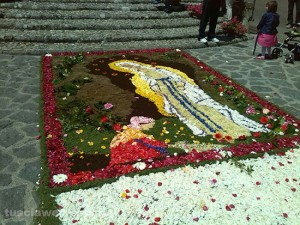 L'infiorata di Lubriano
