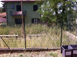 L'ex campo di bocce di Tobia