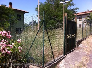 L'ex campo di bocce di Tobia