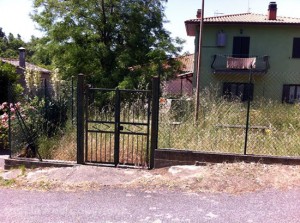L'ex campo di bocce di Tobia