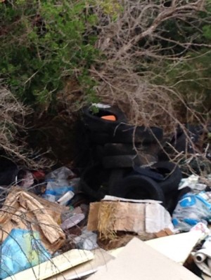 La seconda discarica a cielo aperto di Castel d'Asso