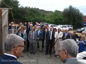 La cerimonia dei Lions per la via Francigena