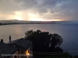 Il tramonto a Capodimonte