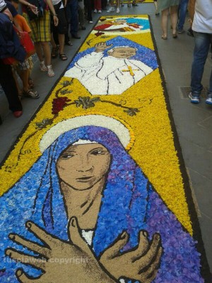 Bolsena - L'infiorata per il Corpus Domini