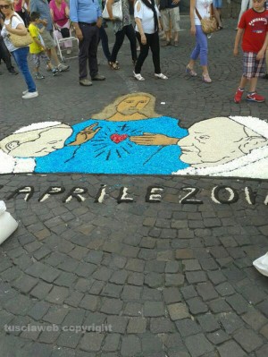 Bolsena - L'infiorata per il Corpus Domini