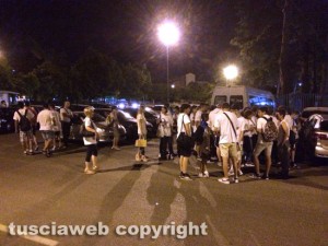 La Stella azzurra accolta dai tifosi al Palamalè