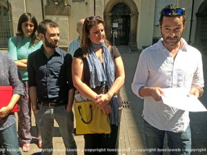 Sante Paolacci, Irene Temperini e Francesco Cerra 