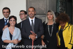 Viterbo civica col vestito elegante