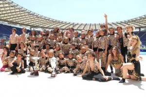 La squadra rappresentante la Inside wellness gym