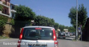 Il traffico nella Tuscia 