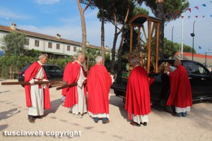 L'arrivo a Villanova delle reliquie dei santi Valentino e Ilario