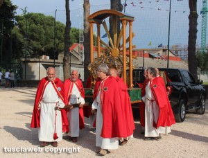L'arrivo a Villanova delle reliquie dei santi Valentino e Ilario