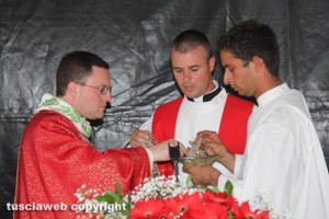 L'arrivo a Villanova delle reliquie dei santi Valentino e Ilario
