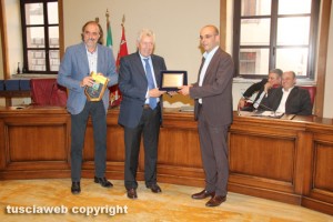 La premiazione della Stella azzurra a Palazzo Gentili