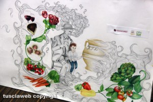 Uno dei disegni vincenti