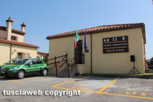 Il comando stazione forestale di Caprarola