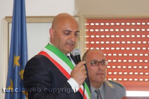 Il sindaco di Caprarola Eugenio Stelliferi