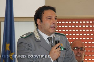 Il comandante regionale della forestale Donato Monaco