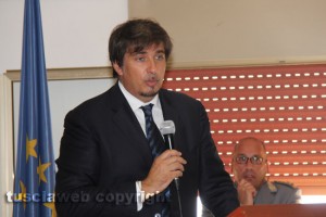 L'assessore regionale Fabio Refrigeri