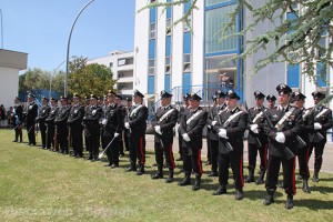 La cerimonia del bicentenario dell'Arma dei carabinieri al comando provinciale di Viterbo