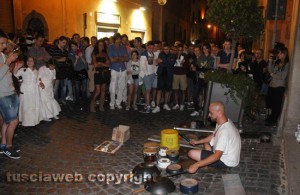 Dario Rossi e le 'percussioni anomale' in via San Lorenzo