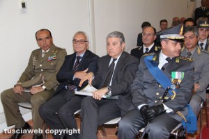 Un momento delle celebrazioni del 240esimo anniversario di fondazione della Guardia di finanza
