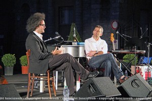 Simone Cristicchi con Giorgio Renzetti