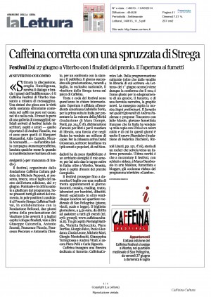 L'articolo su Caffeina del Corriere della Sera