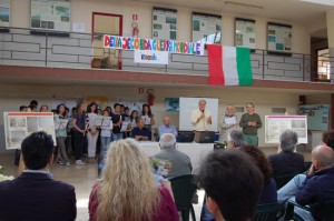 Un momento dell'iniziativa “Della Seconda guerra mondiale ricordo…”