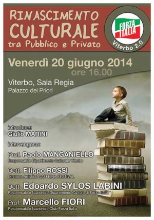 "Rinascimento culturale tra pubblico e privato"