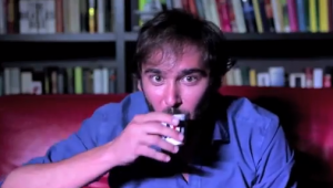 Un'immagine dello spot di Caffeina 2014