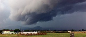 Nubi spettacolari sui cieli della Tuscia