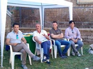 Colamedici incontra gli abitanti di Borghetto 