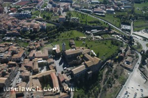 Una veduta di Viterbo dall'alto