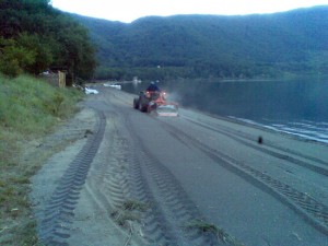 Pulizie spiagge Ronciglione - Durante