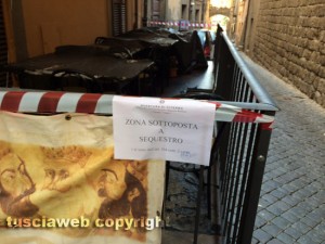 La pedana del ristorante "Tre re" andata a fuoco